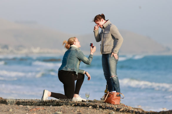 Queer SLO Wedding Engagement