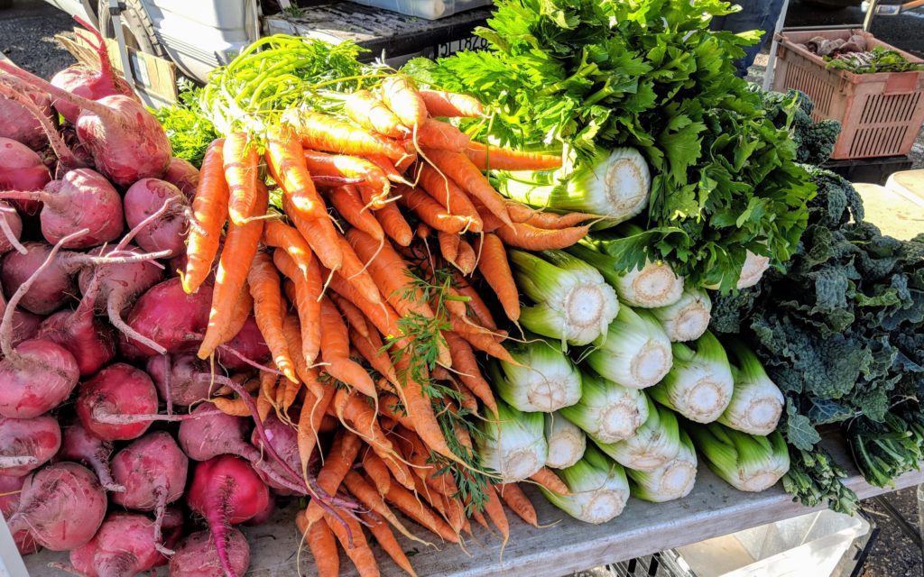 Queer SLO Novo Farmer's Market produce