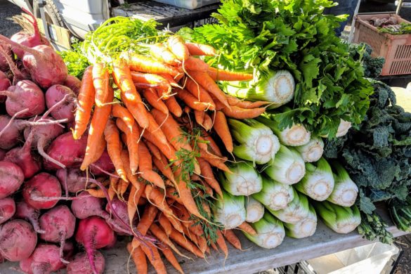 Queer SLO Novo Farmer's Market produce