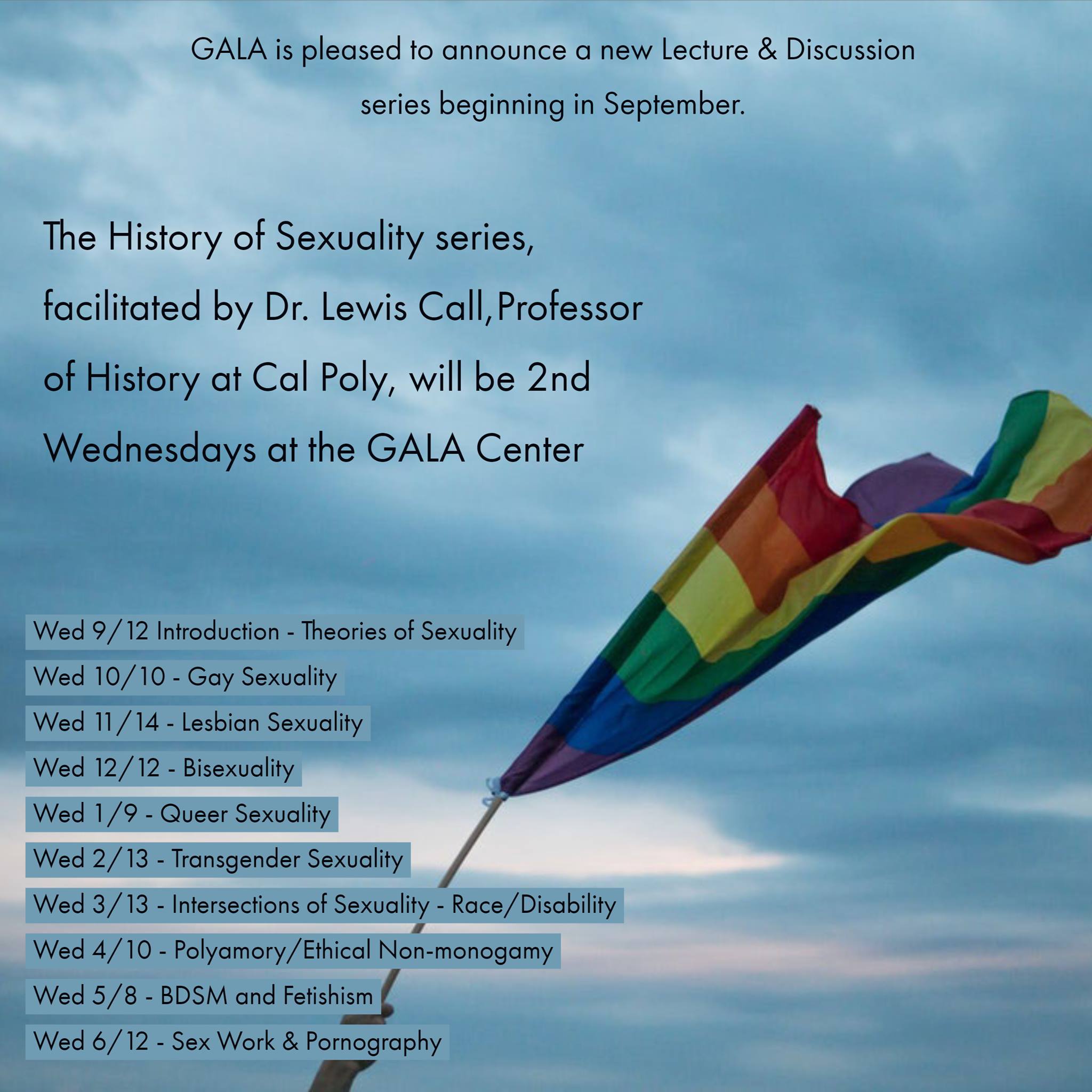 history of sexuality lecture poster