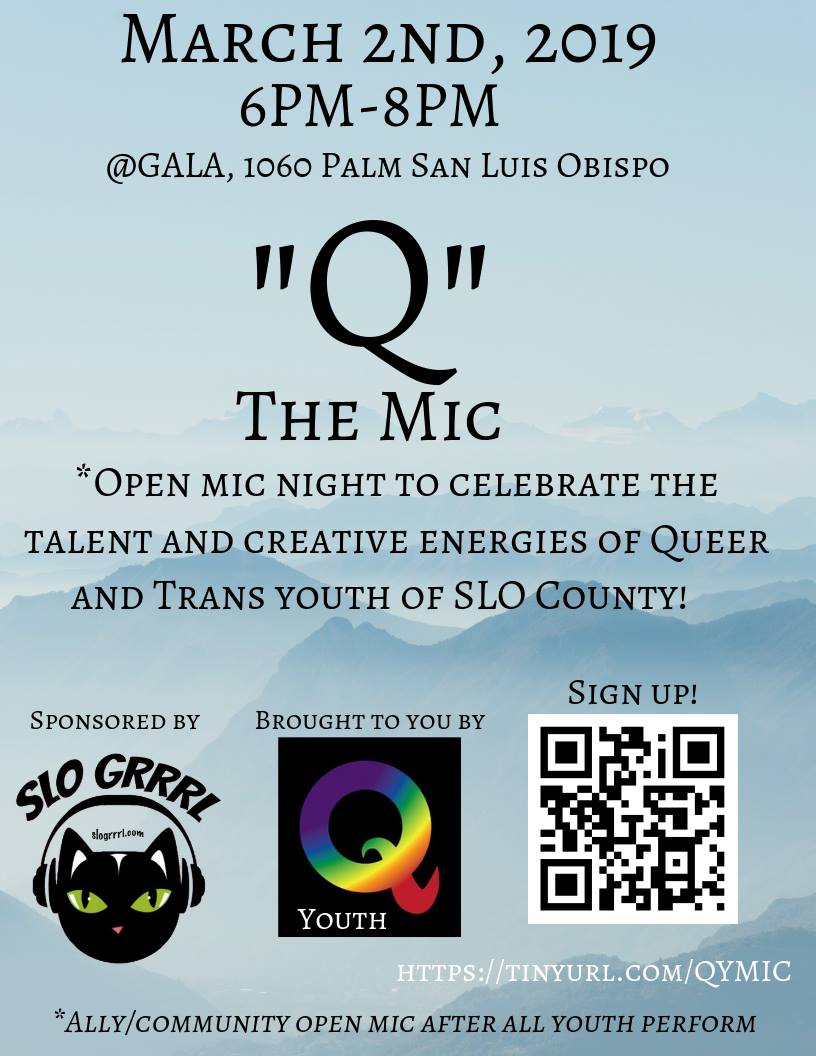 Q the Mic poster