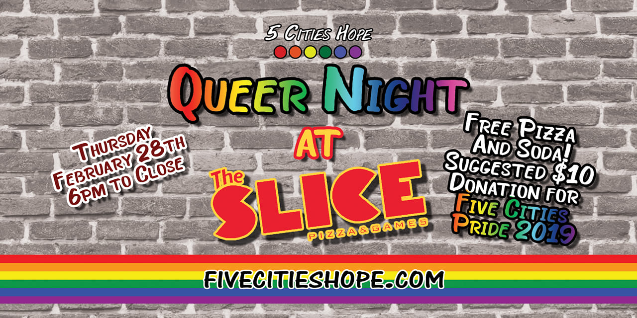 Queer Night at the Slice poster