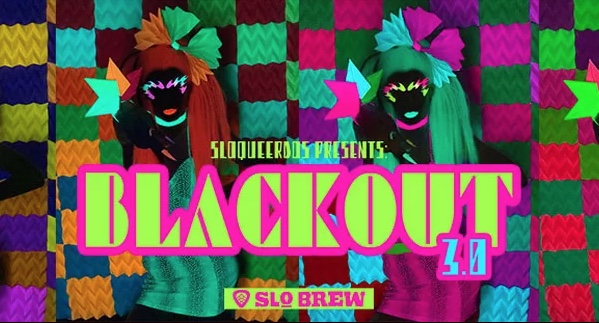 SLO Queerdos Blackout 3.0 Drag Show poster