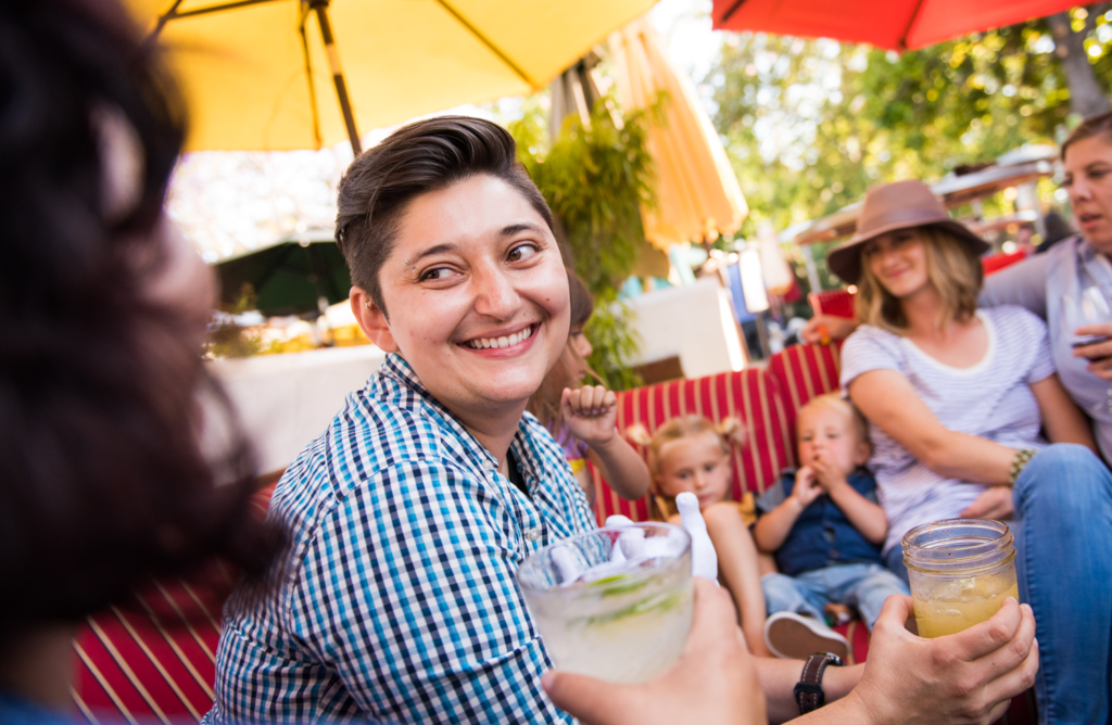 Queer SLO Luna Red happy hour