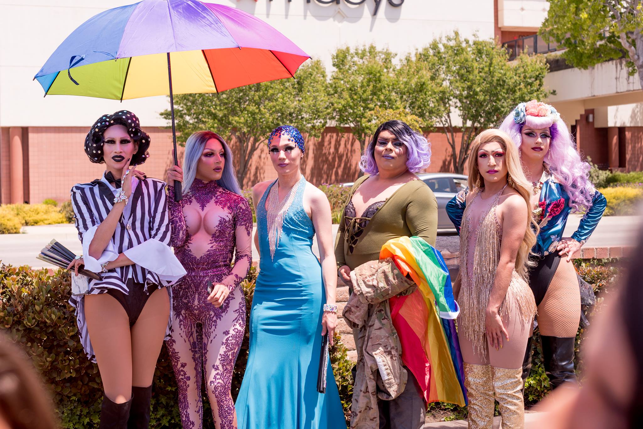 Santa Maria Pride drag queens