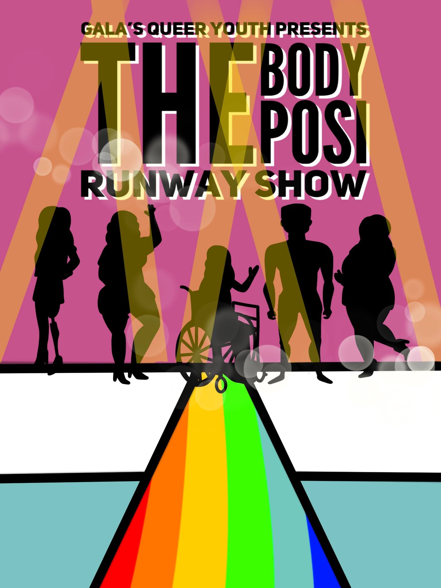 body posi fashion show poster