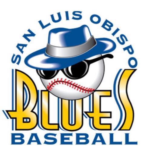 SLO Blues Baseball logo